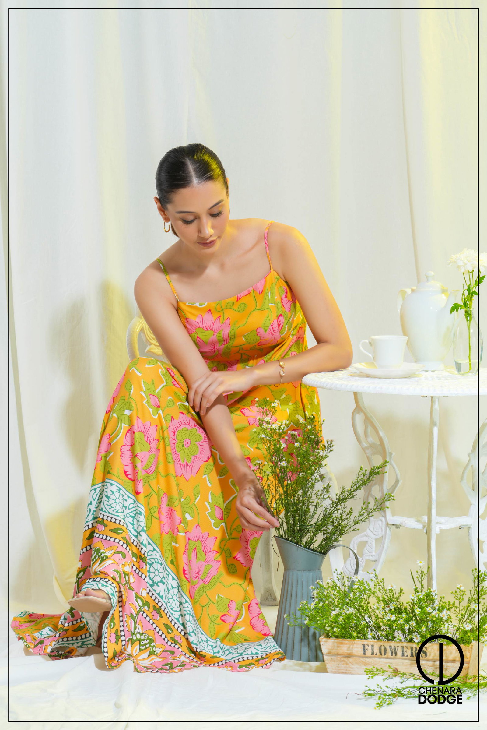 Kamilia Knitted Strapless Maxi Dress